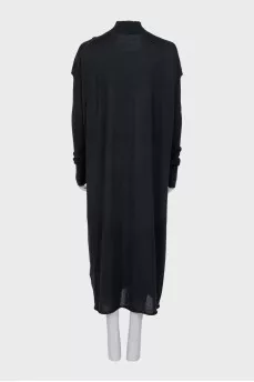 Cashmere and silk maxi dress