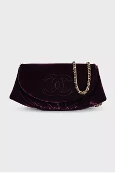 Half Moon Wallet On Chain Bag