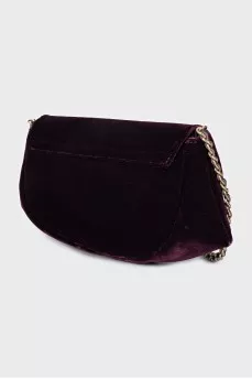 Half Moon Wallet On Chain Bag