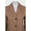 Beige pantsuit