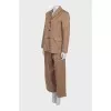 Beige pantsuit