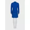 Blue suit with tag