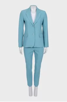 Blue suit with trousers