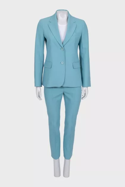 Blue suit with trousers