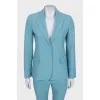 Blue suit with trousers