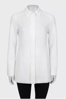 White fitted jacket