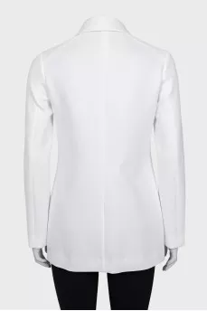 White fitted jacket