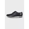 Men's black brogues