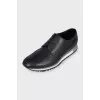 Men's black brogues