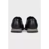 Men's black brogues
