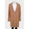 Loose-fitting cardigan with buttons