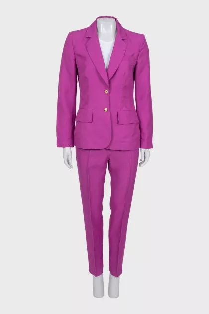 Pink pantsuit