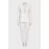White pantsuit