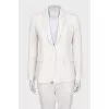 White pantsuit