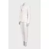 White pantsuit