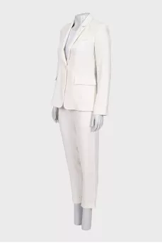 White pantsuit
