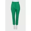Green pantsuit with tag