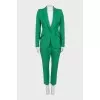 Green pantsuit with tag