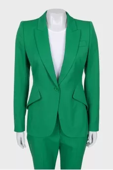 Green pantsuit with tag