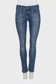 Джинси skinny на середній посадці