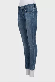 Джинси skinny на середній посадці