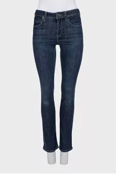 Сині skinny fit джинси