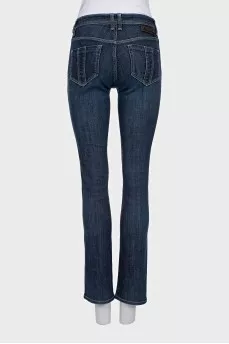 Сині skinny fit джинси