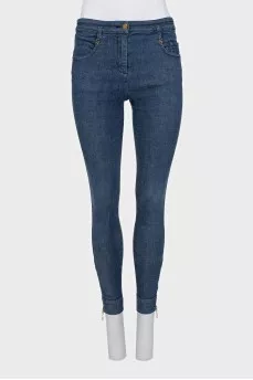 Укорочені джинси skinny
