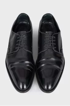 Men's leather lace-up shoes