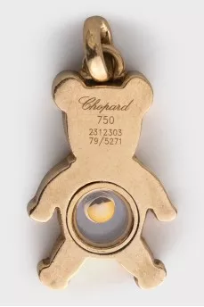 Golden Teddybear pendant