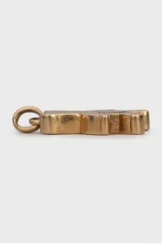 Golden Teddybear pendant