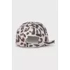 Animal print cap