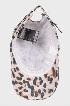 Animal print cap