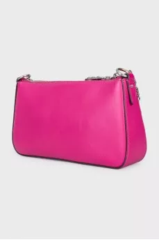 Pink bag with chain