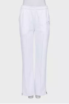 White sports pants