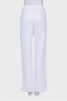 White sports pants