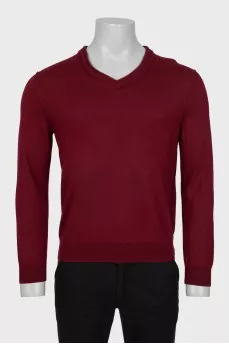 Men's straight-cut pullover