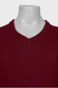 Men's straight-cut pullover