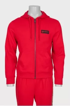 Men's tracksuit with printed stripes