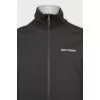 Men's green tracksuit with stripes