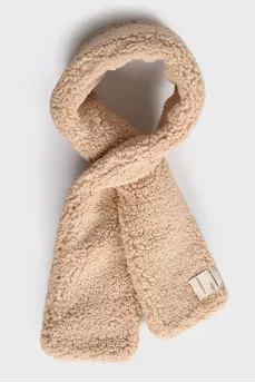 Teddy scarf with tag