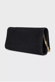 Клатч на золотистой цепочке