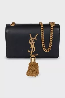 Kate gold logo crossbody