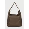 Brown hobo with perforations