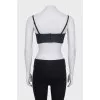 Corset bustier with straps