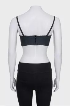 Corset bustier with straps