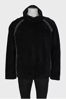 Men's anorak with a high collar
