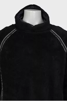 Men's anorak with a high collar