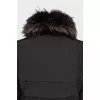 Raccoon fur down jacket