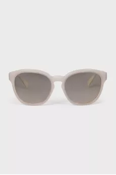 Бежеві сонцезахисні окуляри wayfarer